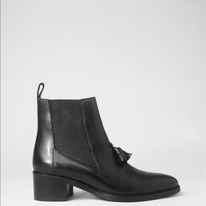 Nearly New - All Saints Kiss Tassel Chelsea Boot Size 38 / 7.5 - 8